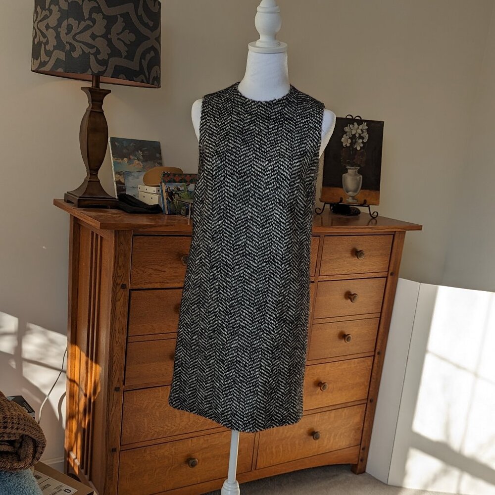 Dolce & Gabbana herringbone tweed dress- Size 38(IT)